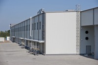 Edificio de Almacén Prefabricado Industrial |   Estructura de Acero de Vano Abierto |   Almacenamiento Resistente a la Intemperie para Equipos Pesados