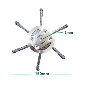 Testina <span class=keywords><strong>Tagliaerba</strong></span> in Acciaio con Lama <span class=keywords><strong>per</strong></span> Erbacce a Batteria al Litio, Accessorio <span class=keywords><strong>per</strong></span> Rasaerba e Utensile Elettrico da Giardino - Product Image 4