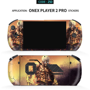 Pegatinas OneX Player 2 Pro, piel antiarañazos de TPU para reproductor de videojuegos, modelo 250 - Product Image 1