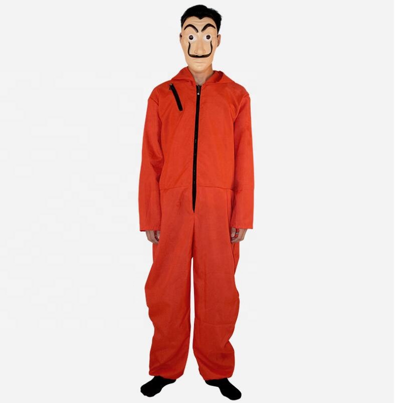 Dali Jumpsuit Prisoner Costume
