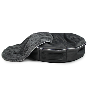 Divano letto a sacco per animali domestici di lusso Ultra morbido divano letto per cani e gatti Anti-ansia accogliente letto con fondo antiscivolo - Product Image 5