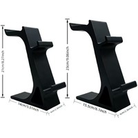 Support double couche tout-en-un imprimé en 3D, best-seller transfrontalier, compatible manettes de jeu et casques PS4
