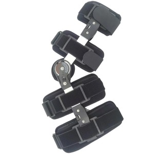 Attelle de genou réglable Ruining avec plaque en acier, taille unique, soutien correctif pour membre inférieur - Product Image 1