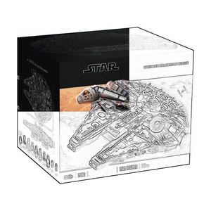 Z <span class=keywords><strong>75192</strong></span> Nom du produit : Blocs de construction spatiaux en plastique Ultimate Millennium Falcon, jouets créatifs pour enfants - Product Image 4