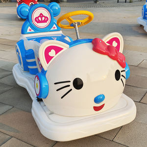 Cheap Kids <span class=keywords><strong>Ride</strong></span> on Car Niños Parque de atracciones al aire libre Batería Bumper Car <span class=keywords><strong>Hello</strong></span> Cat <span class=keywords><strong>Ride</strong></span> on Car para la venta - Product Image 2