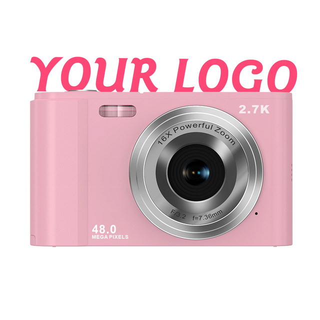 OEM Logo Custom Portable Kids Gifts Mini 48 MP Camera Toys 2.7K Photography Cameras Toy Set for Kids & Adult