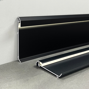 Plinthe décorative en métal avec éclairage LED au design moderne, en alliage d'aluminium <span class=keywords><strong>de</strong></span> haute qualité pour appartements - Product Image 5