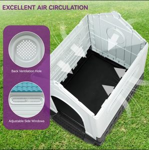 Casas para Perros de Lujo para Interiores y Exteriores, Marca Pet Skylight, para Perros Grandes - Product Image 5