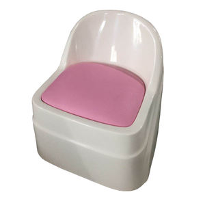 Chaises de salon blanches en promotion / Mobilier de salon de beauté, chaises de pédicure avec roulettes pour spa des pieds - Product Image 3