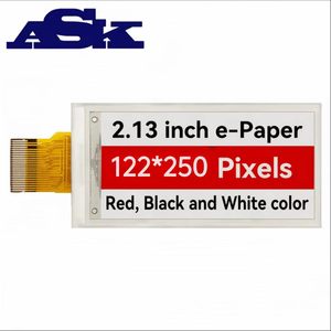 Encre électronique bistable 250x122 <span class=keywords><strong>2</strong></span>,13 pouces pour l'affichage électronique des prix (ESL) en vente au détail |   Module SPI EPD à très faible consommation d'énergie |   Système d'étiquettes de prix pour étagères - Product Image 3