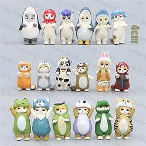 Super Schattige Cosplay Kat In Wilde Dieren Kostuums Plastic Figuur Speelgoed Verzamelstuk Dierenwinkel Restaurant Promo Cadeau Idee - Product Image 1