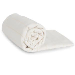 Tissu <span class=keywords><strong>de</strong></span> <span class=keywords><strong>moine</strong></span> professionnel 1,35 m en <span class=keywords><strong>toile</strong></span>, blanc, tricoté, poids moyen 260 GSM, pour <span class=keywords><strong>tufting</strong></span>, tapis, tapisserie, usine <span class=keywords><strong>de</strong></span> <span class=keywords><strong>tufting</strong></span> - Product Image 6