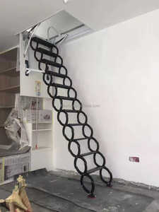 Système d'escalier de grenier rétractable électrique YF, escalier de grenier télescopique - Product Image 1