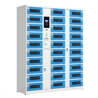 Armoire de rangement intelligente pour tablettes, téléphones portables et ordinateurs portables, casier de rangement électronique avec fonction de charge