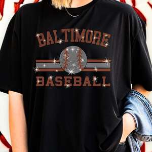 Transferencia de Pedrería con Diseño de los <span class=keywords><strong>Orioles</strong></span> de Baltimore para Ropa, con Logotipo del Equipo - Product Image 4