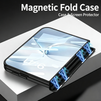 Étui de téléphone magnétique 2-en-1 avec béquille pour iPhone Duo, coque anti-chute