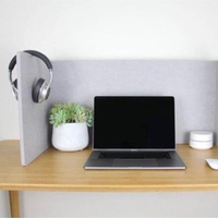 Cloison de bureau moderne insonorisante amovible en fibre de polyester pour hôpitaux et écoles