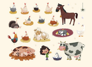 <span class=keywords><strong>Livre</strong></span> d'activités Montessori sur le thème de <span class=keywords><strong>la</strong></span> <span class=keywords><strong>ferme</strong></span>, jouet éducatif pour <span class=keywords><strong>la</strong></span> petite enfance avec adhésif électrostatique pour <span class=keywords><strong>la</strong></span> maternelle - Product Image 5