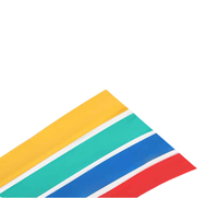 Ruban thermorétractable coloré de 70 mm, résistant aux UV, ruban d'isolation électrique pour la protection des câbles de panneaux solaires