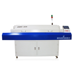 ZBRF-830 reflow Máy hàn 8 khu vực ấm áp dẫn <span class=keywords><strong>PCB</strong></span> lắp ráp dòng không khí nóng reflow lò cho SMT <span class=keywords><strong>PCB</strong></span> nhỏ Hàn - Product Image 2