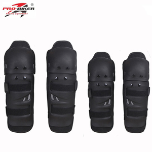 Yeni 4 adet motosiklet dizlik pedleri MTB ATV Motocross diz koruma koruyucu Off-road yarış bisiklet diz pedleri dirsek koruyucu - Product Image 2