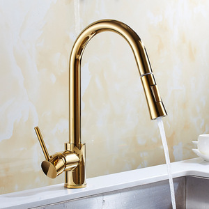304 in acciaio inox moderno tirare <span class=keywords><strong>rubinetto</strong></span> della cucina 304ss spazzolato Nickel Black Gold <span class=keywords><strong>bianco</strong></span> lavello miscelatore valvola ceramica fatta ottone - Product Image 3