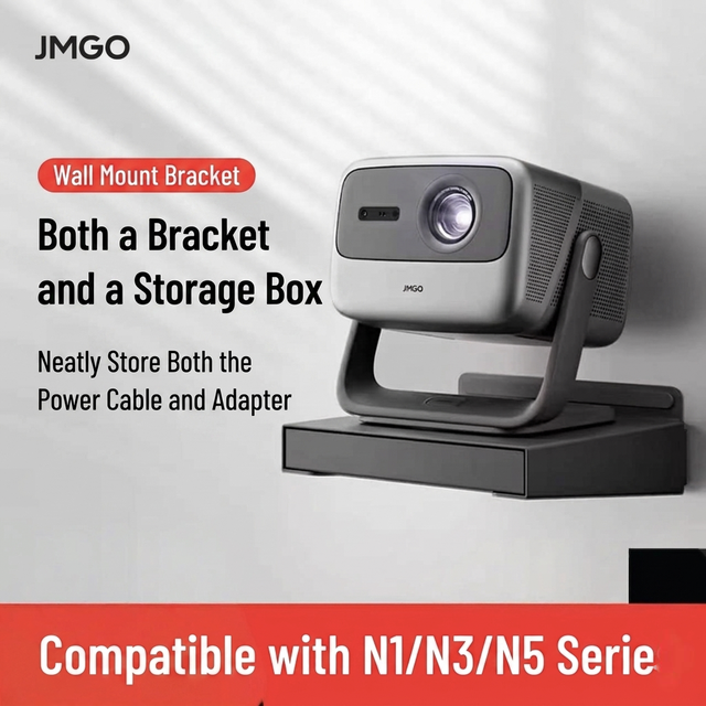 JMGO Universal Wall Mount, Floor Standing and Ceiling Mount Brackets Fit N1/N3/N5 N-Series Projectors