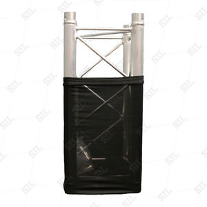 SIL personnalisé Admax blanc noir extensible formes tissu scène imprimé lumière Spandex Truss couverture noir <span class=keywords><strong>Screm</strong></span> Rollos Trussing couvre - Product Image 2
