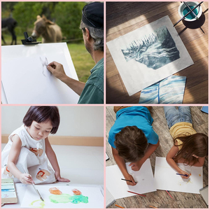 Tampon d'aquarelle 9x12 pouces (300 lb/g), 32 feuilles <span class=keywords><strong>de</strong></span> livre lié à la colle supérieure pour artiste <span class=keywords><strong>Pro</strong></span> et Amateurs | Peinture et <span class=keywords><strong>dessin</strong></span>, humide, Mi - Product Image 6