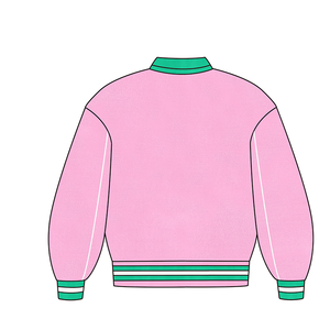 Lavorazione personalizzata AKA maglieria da corsa più cardigan stampati taglie disponibili in rosso per cappotto adulti - Product Image 6