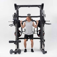 Appareil de musculation multifonctionnel Smith Machine avec rack olympique pour la force et le développement musculaire