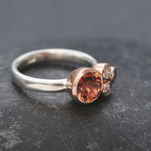 Anillo de Boda de Plata 925 con Piedra Solar de Oregón Vintage, Joyería de Piedras Preciosas para Fiestas, Venta Directa de Fábrica de Joyería de Piedra Solar de Oregón - Product Image 5