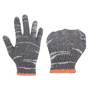 高品质廉价男女针织劳动保护园艺安全白棉手工手套