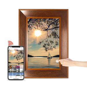 Khung gỗ 10.1 inch Khung ảnh kỹ thuật số 1280p IPS màn hình cảm ứng được xây dựng trong 16GB bộ nhớ cho bán buôn OEM ODM frameo - Product Image 5