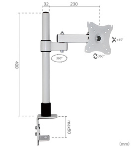 Giá Đỡ Để Bàn Hỗ Trợ Màn Hình Chất Lượng Cao Văn Phòng Thông Minh Tay Đỡ Màn Hình Xoay 360 Độ Cho 14-24 Inch - Product Image 4