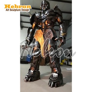 Costume de robot en mousse <span class=keywords><strong>Optimus</strong></span> <span class=keywords><strong>Prime</strong></span> bleu de 2,7 m, idéal pour le cosplay d'Halloween, tenue de performance <span class=keywords><strong>Transformers</strong></span> - Product Image 1