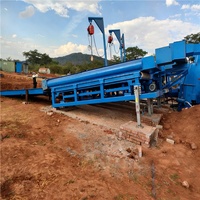 10tph/20tph Automatische Alluviale Goldwaschanlage Sandgold-Verarbeitungsanlage Gold-Trommel-Wasch- und Verarbeitungsmaschinen