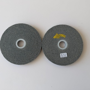 Rueda de desbarbado y acabado EXL 8S FINE - 6x1/<span class=keywords><strong>2x1</strong></span> pulgadas, mineral de carburo de silicio para pulido de titanio y acero inoxidable - Product Image 2
