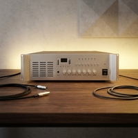 Amplificador PA de Alta Potencia para Montaje en Rack con Entradas MIC, LINE, USB y SD para Sistemas de Sonido Comerciales