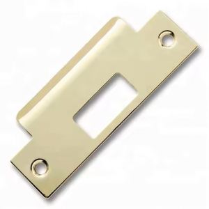 Cerradura de Alta Seguridad WEKIS Personalizada, Herraje Moderno de Acero Inoxidable, Placa de Impacto Pulida y Estampada, Fabricada en Aleación de Zinc y Latón - Product Image 4