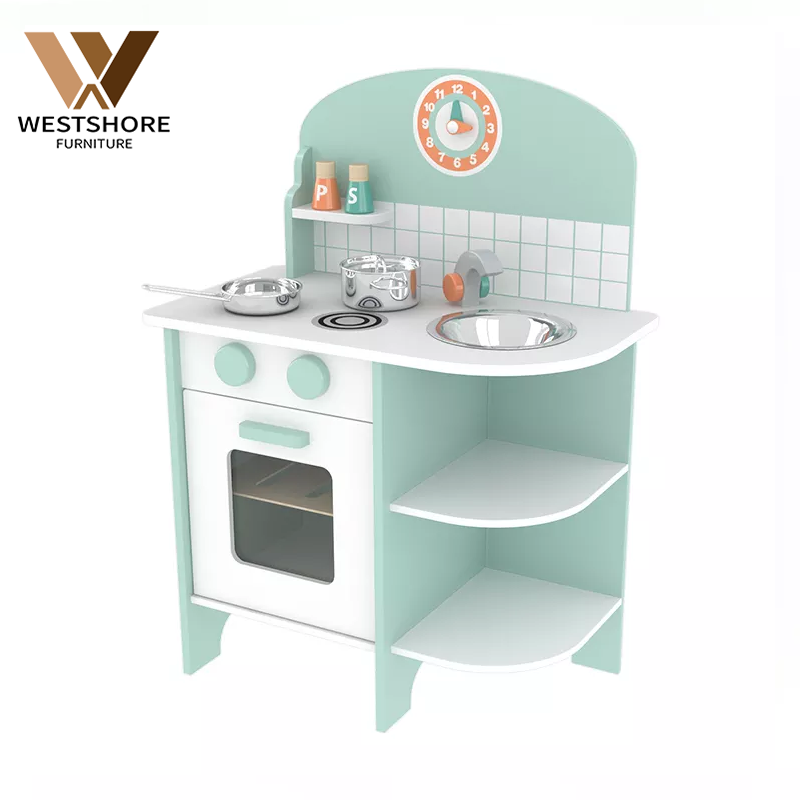 Кухонные Игрушки, набор ролевых игр для девочек, детский деревянный кухонный стол, набор мебели, игрушка, детская еда для девочек, материал Монтессори