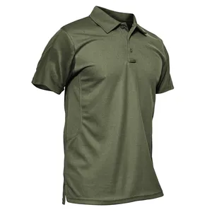 Camisetas de polo de golf lisas de alta calidad camisas de polo personalizadas camisas de polo con logotipo bordado de algodón de seda al por mayor