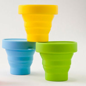 <b>Reusable</b> Eco Friendly Water And Coffee 150ml Food Grade Silicone Foldable <b>Cup</b> With Lid <b>Cup</b> With Handle - Product Image 6