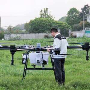 For <b>Battery</b> Powered UAV Pesticide Farm Sprayer with Remote Control High Accuracy High Efficiency Agriculture Spraying <b>Drone</b> - Product Image 2