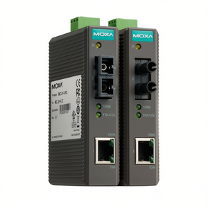 Convertidor Ethernet a Fibra Óptica Moxa IMC-21-S-SC, 100m SC Monomodo, Grado Industrial - Product Image 2