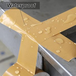 BOMEI PACK 3 Inch Tan <strong>Brown</strong> <strong>Duct</strong> <strong>Tape</strong> 9 Mil Heavy Duty 60 Yards No Residue All Weather Single Sided Adhesive Professional - Product Image 3