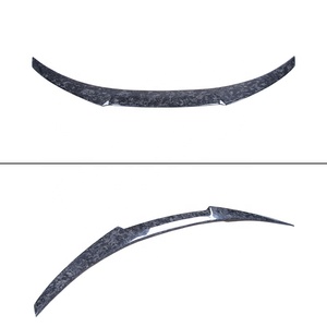 Aileron arrière en fibre de carbone forgée style M4 non perforé pour BMW Série 1 E82 Coupé Berline 2007-2013 - Product Image 2