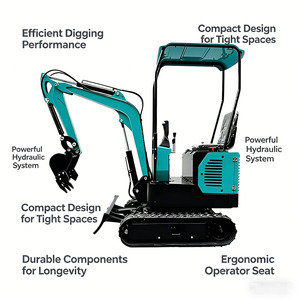 <span class=keywords><strong>Mini</strong></span>-excavatrice professionnelle à commande ergonomique, siège confortable, excavatrice sur chenilles pour les entreprises de <span class=keywords><strong>location</strong></span> et les projets commerciaux - Product Image 3