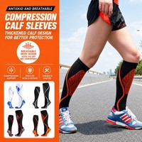 Chaussettes de compression personnalisées, bas de soutien jusqu'au genou pour infirmières, course à pied, sports, logo personnalisé