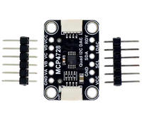 Module DAC Quad 12 bits MCP4728 2.7V-5.5V I2C, sortie analogique 4 canaux, carte de développement EEPROM